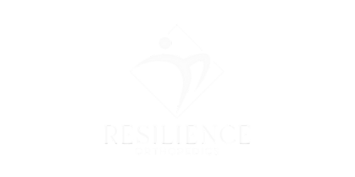 Resilience Orthopedics logo white RO
